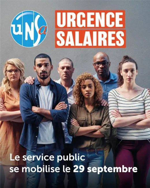 Urgence salaires, photo de groupe