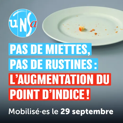 Augmentation du point d’indice