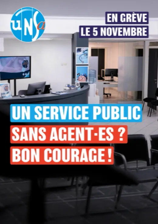 Un service public sans agent·es ? Bon courage !