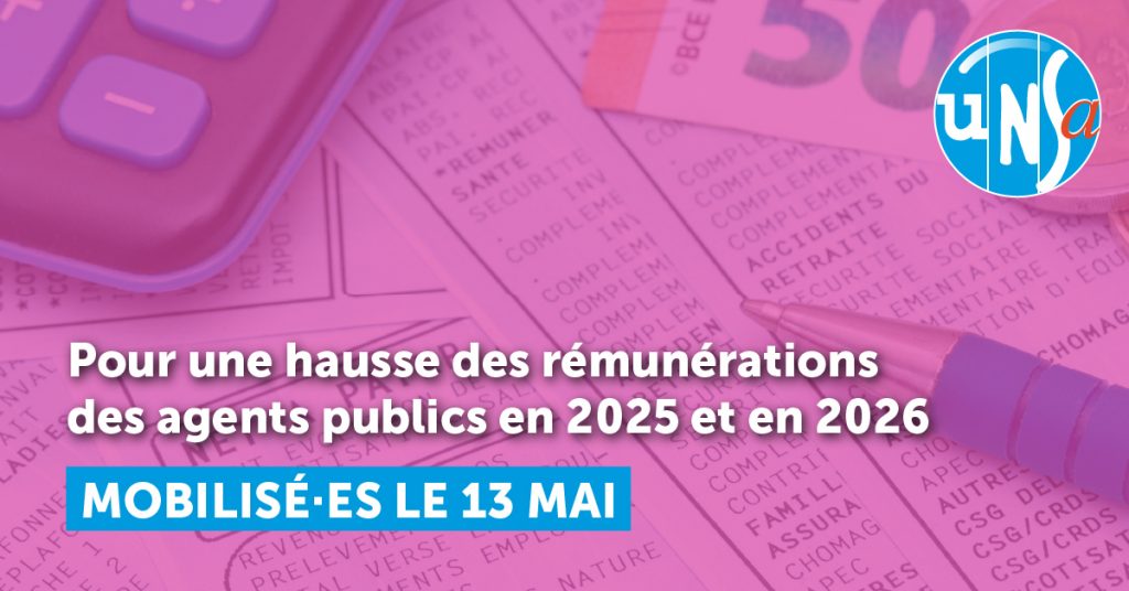 Journée de mobilisation Fonction Publique du 13 mai 2025